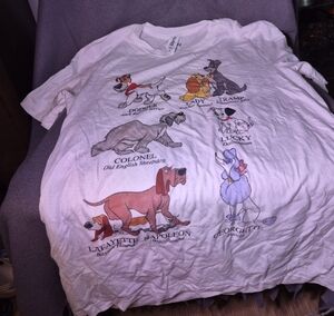 Disney Dogs Shirt - White